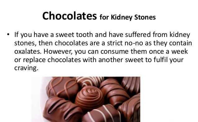 Chocolate Increases Risk Of Kidney Stones