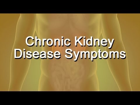 Early Warning Signs and Symptoms Of Chronic Kidney Disease