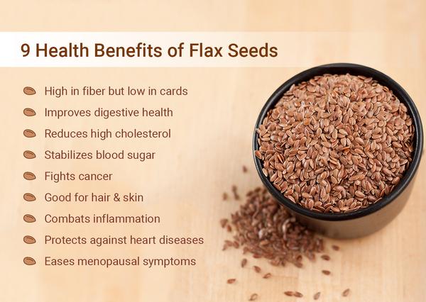 Health Benefits of Flax Seeds