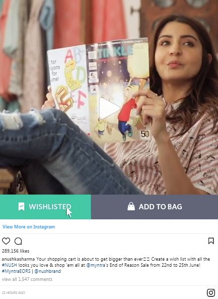 Anushka Sharma shopping