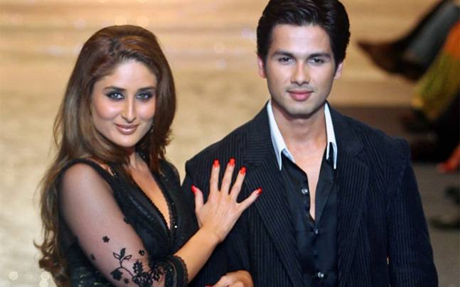 shahid Kapoor and Kareena Kapoor