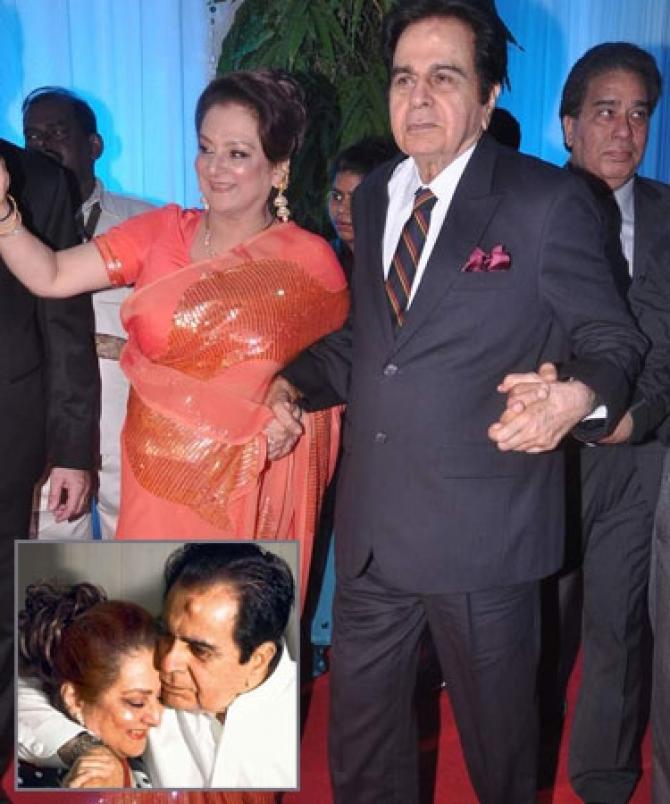 Dilip Kumar and Saira Banu