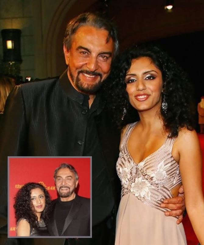 Kabir Bedi and Parveen Dusanj