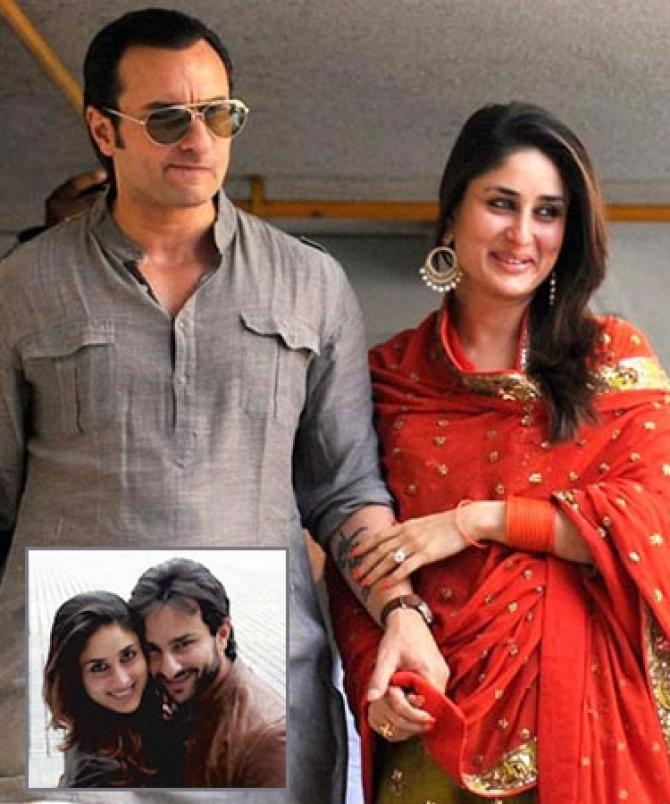 Saif Ali Khan and Kareena Kapoor