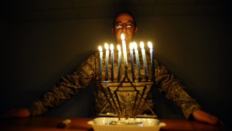 Hanukkah menorah