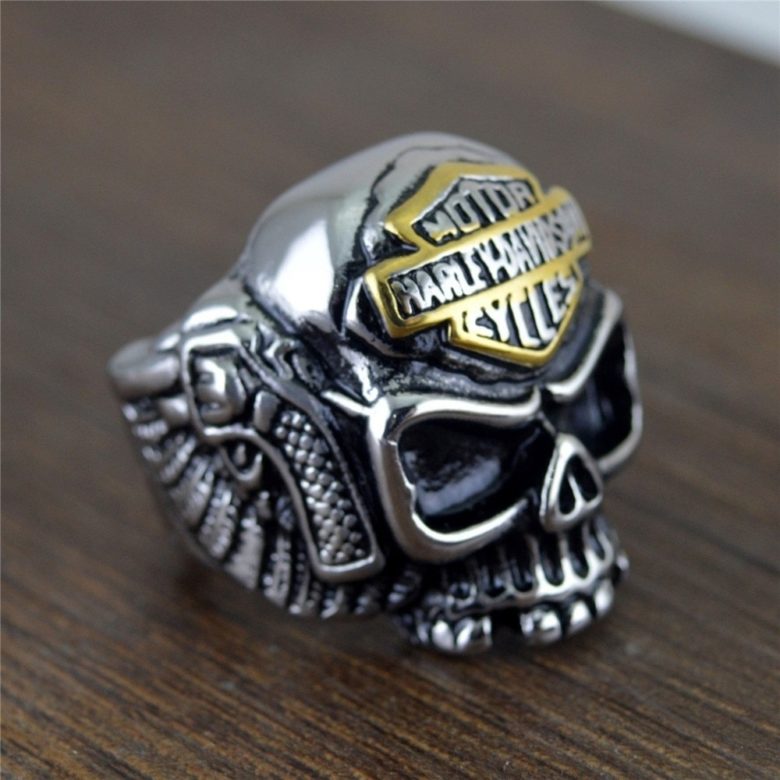 These are some of the best looking biker rings